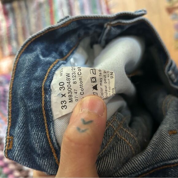 Dakota Vintage Classic Blue Bootcut Jeans for Men 33" X 30" - Picture 2 of 16